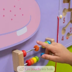 Panneau d'activités mural Hippopotame - Viga Toys