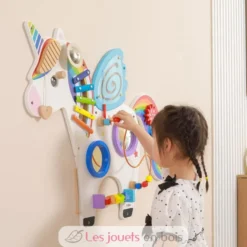 Panneau d'activités mural Licorne - Viga Toys