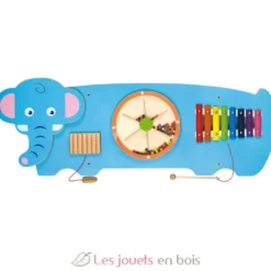 Panneau d'activités mural Éléphant - Viga Toys