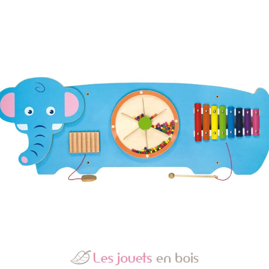 Panneau d'activités mural Éléphant - Viga Toys