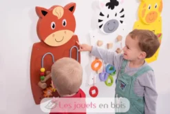 3 Panneaux d'activités muraux - Viga Toys