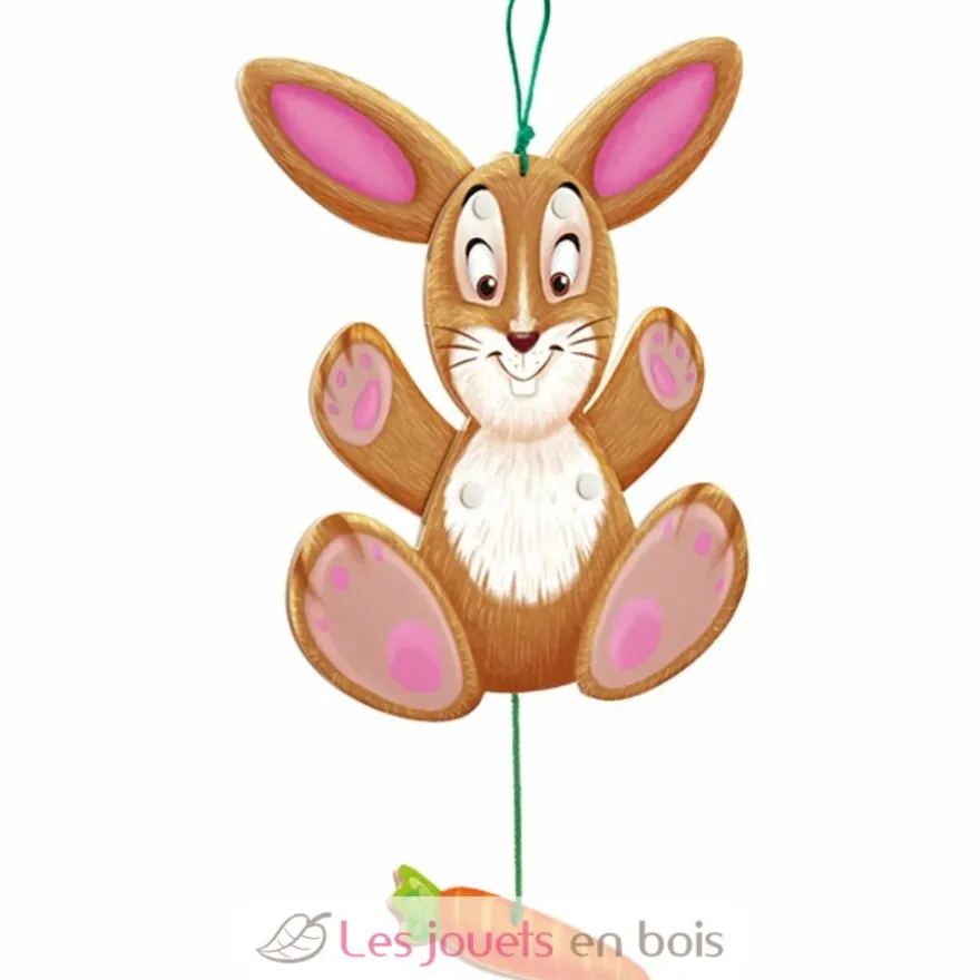 Pantin articulé Hanna le lapin - Selecta