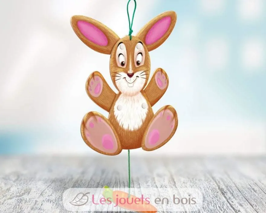 Pantin articulé Hanna le lapin - Selecta