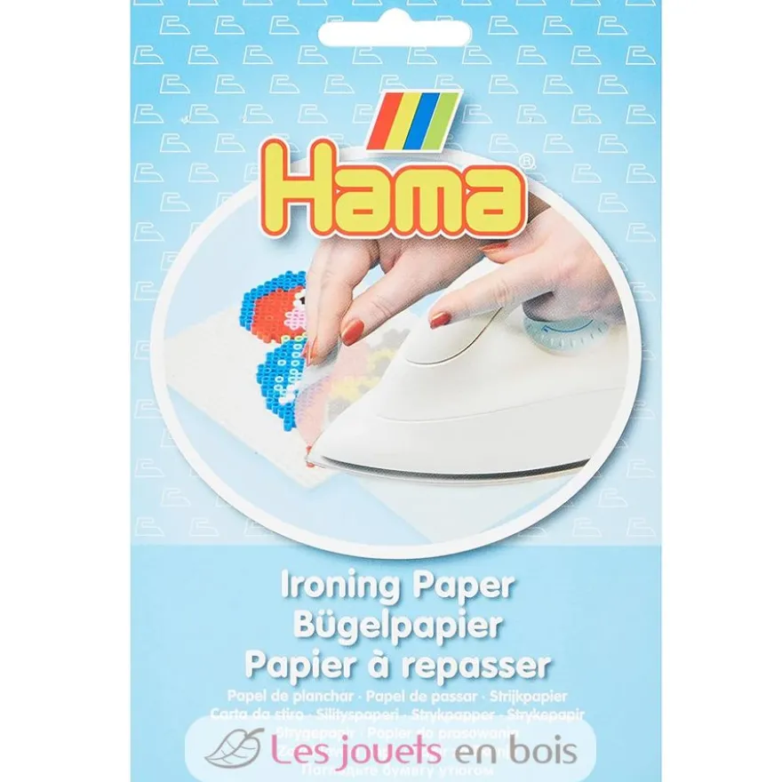 Papier à Repasser pour Perles Midi blanc - Hama