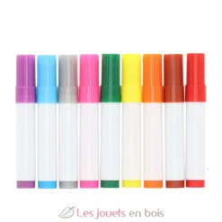 Parapluie blanc à colorier Animaux ferme - Esschert Design
