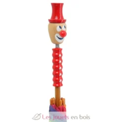 Parapluie en bois Grand Clown rouge - Vilac