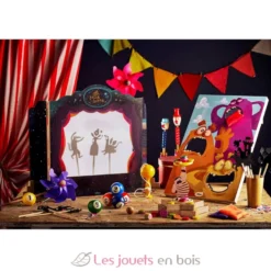 Parapluie en bois Grand Clown rouge - Vilac