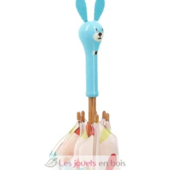 Parapluie Raoul le lapin - bleu - Vilac