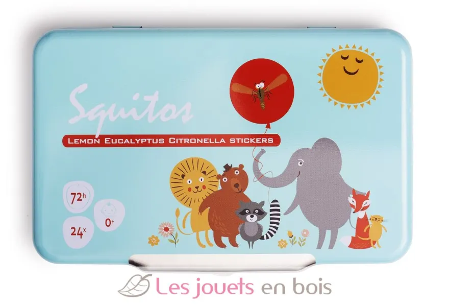 Patchs anti-moustique 100% naturel - Squitos