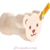 Patère en bois Ours Steiff - Selecta