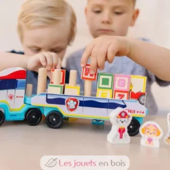 PAW Patrol Camion Alphabet bois - Melissa & Doug