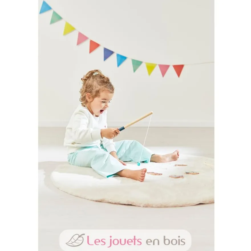 Pêche à la ligne en bois magnétique - Janod