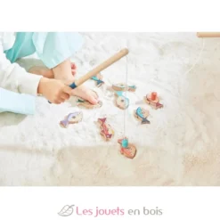 Pêche à la ligne en bois magnétique - Janod