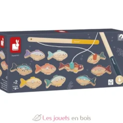 Pêche à la ligne en bois magnétique - Janod