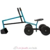 Pelleteuse sur roues bleue - Small Foot company