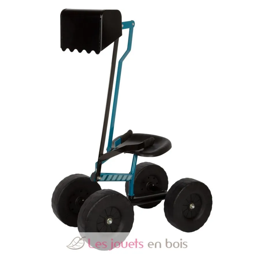 Pelleteuse sur roues bleue - Small Foot company