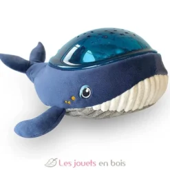 Peluche Baleine - Projecteur effets aquatiques - Pabobo
