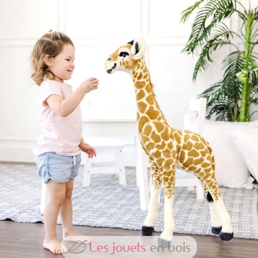 Peluche bébé girafe girafon - Melissa & Doug