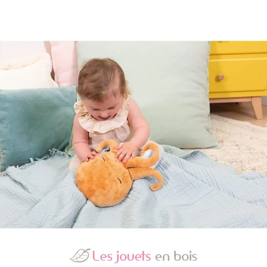 Peluche bouillotte chaud et froid Poulpe - Kaloo