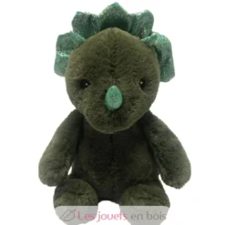 Peluche Bouillotte Dino Junior vert Warmies