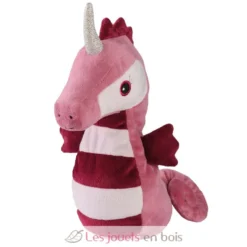 Peluche Bouillotte Hippocampe rose - Warmies