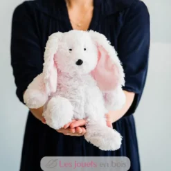 Peluche Bouillotte Lapin rose - Warmies