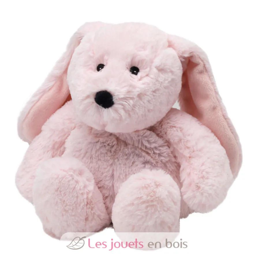 Peluche Bouillotte Lapin rose - Warmies