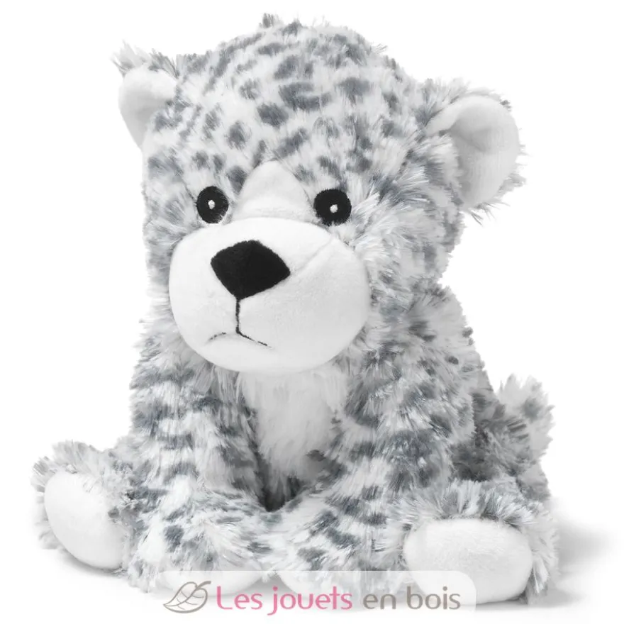 Peluche Bouillotte Léopard blanc - Warmies