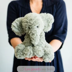 Peluche Bouillotte Éléphant gris Warmies