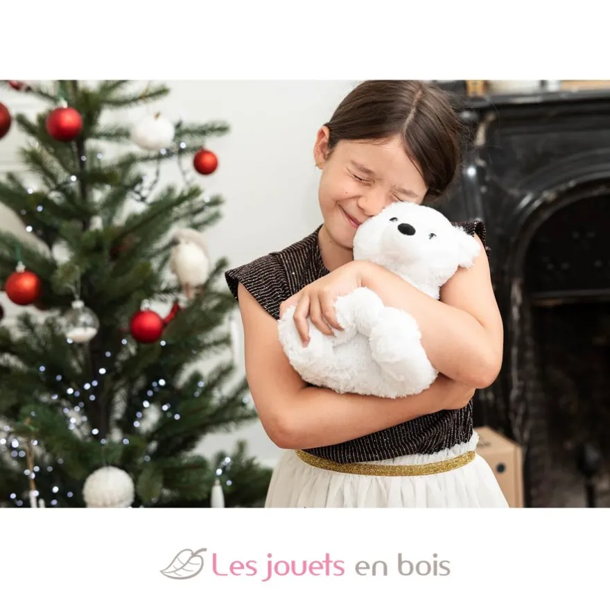 Peluche Bouillotte Ours polaire - Warmies