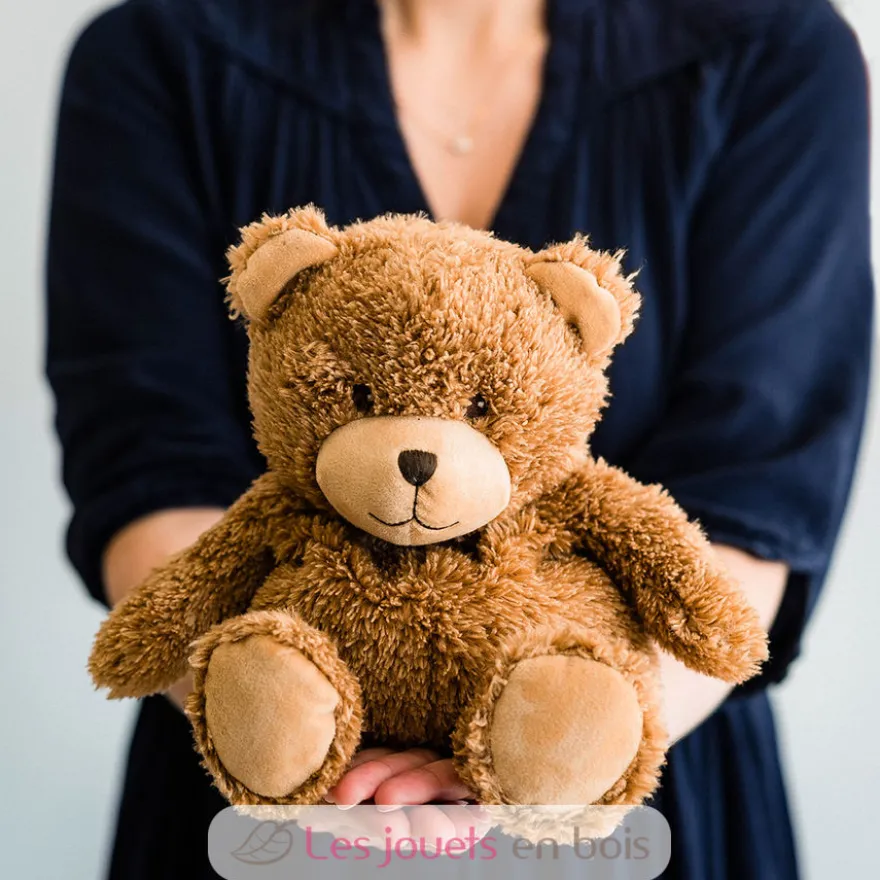 Peluche Bouillotte Teddy nounours marron Warmies