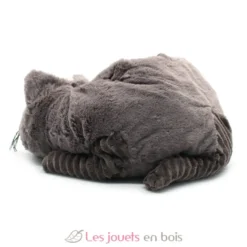Peluche chat Miaou maman et son bébé gris - Les Déglingos