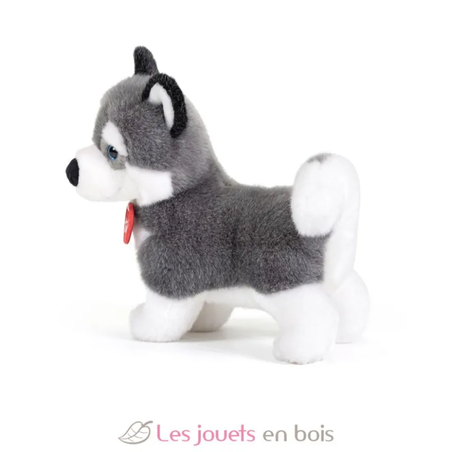 Peluche Chien Husky 21 cm - Trudi