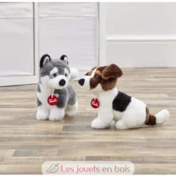 Peluche Chien Husky 21 cm - Trudi