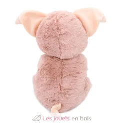 Peluche cochon Barbekiou maman et son bébé rose - Les Déglingos