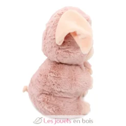 Peluche cochon Barbekiou maman et son bébé rose - Les Déglingos