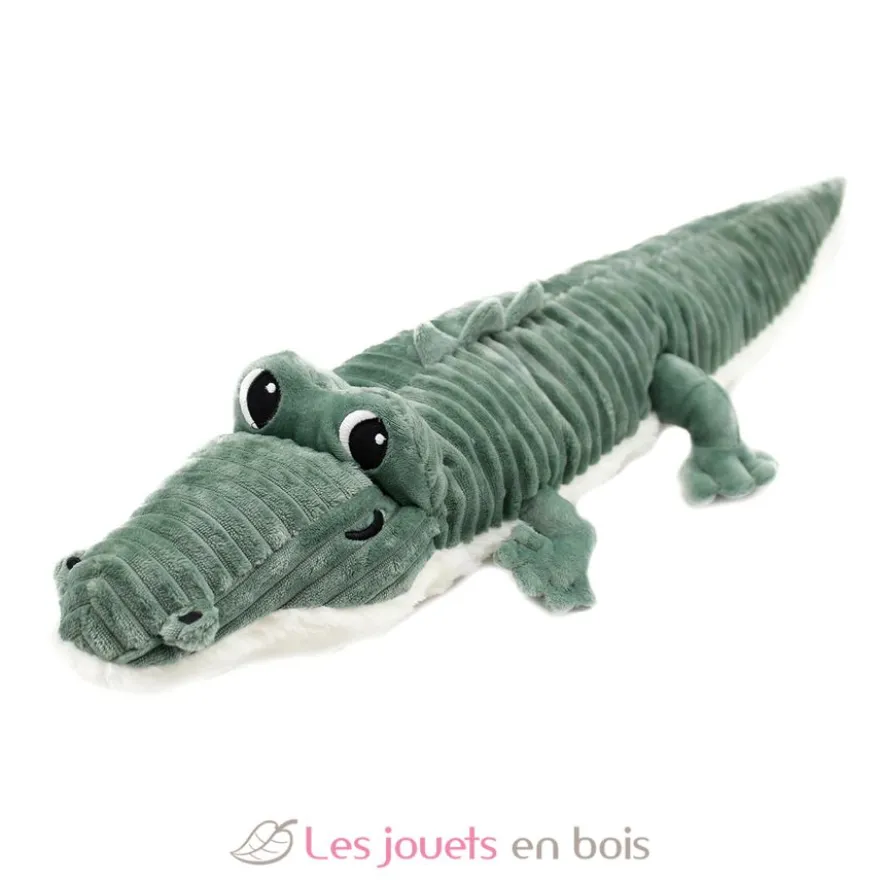 Peluche crocodile maman et son bébé vert - Les Déglingos