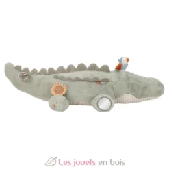 Peluche d'activités Crocodile Safari Friends - Dès la naissance - Little Dutch