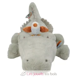 Peluche d'activités Crocodile Safari Friends - Dès la naissance - Little Dutch