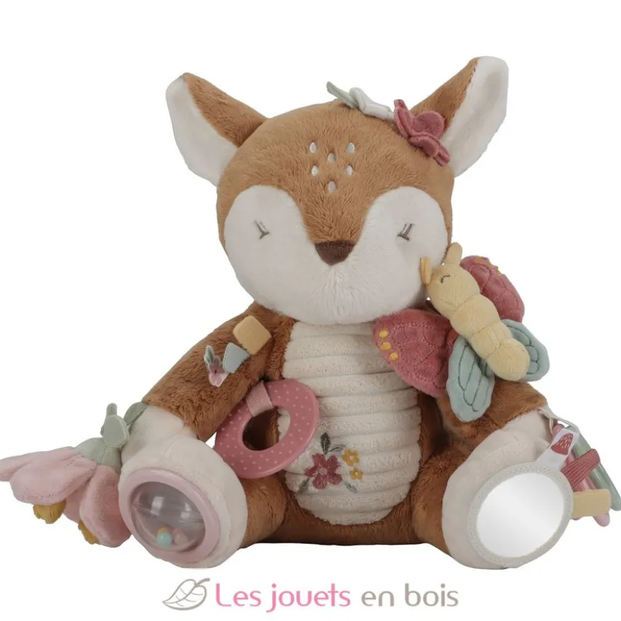 Peluche d'activités faon Fairy Garden - Little Dutch