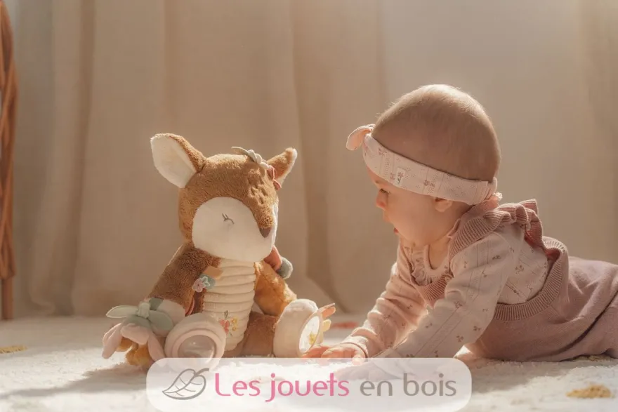 Peluche d'activités faon Fairy Garden - Little Dutch