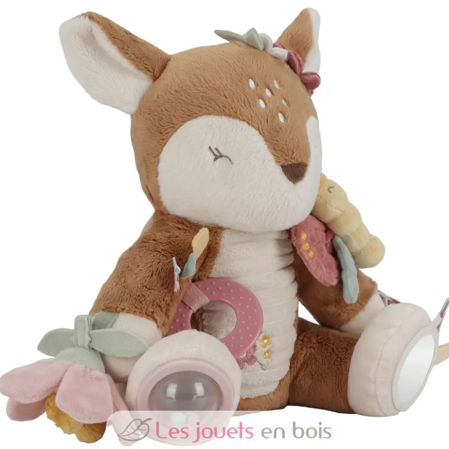 Peluche d'activités faon Fairy Garden - Little Dutch