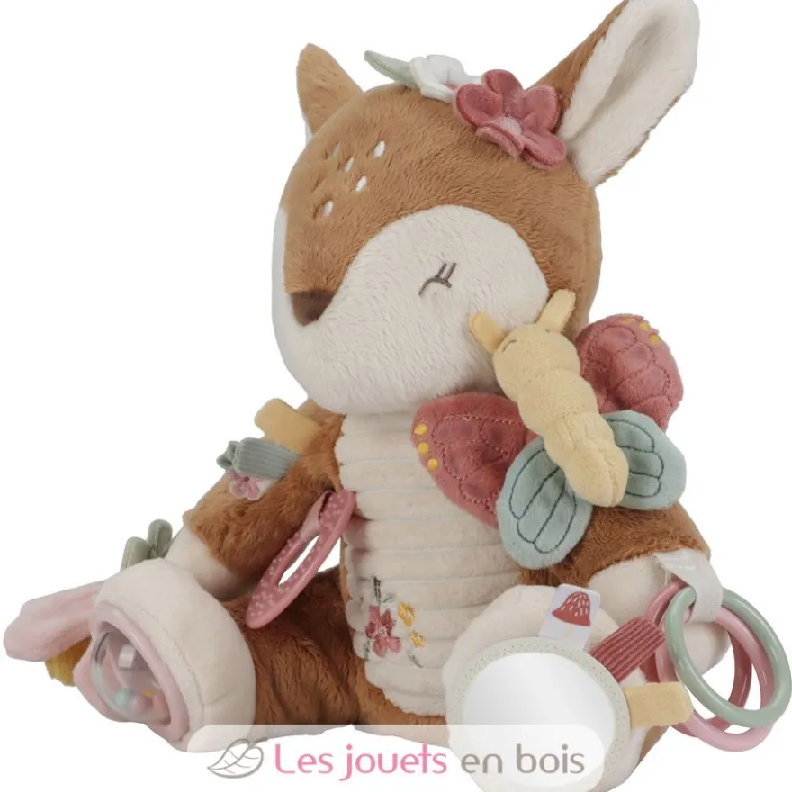 Peluche d'activités faon Fairy Garden - Little Dutch