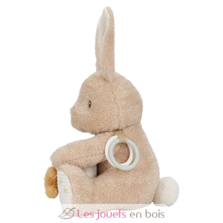Peluche d'activités lapin Newborn - Little Dutch