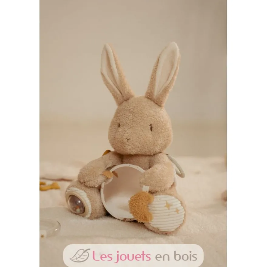 Peluche d'activités lapin Newborn - Little Dutch