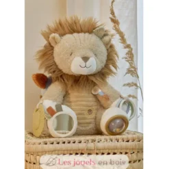 Peluche d'activités Lion Safari Friends - Dès la naissance - Little Dutch