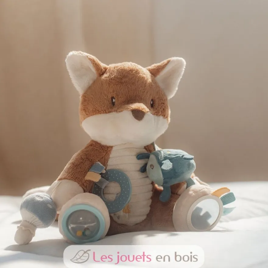Peluche d'activités renard Forest Friends - Little Dutch