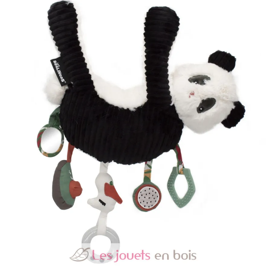 Peluche d'activités Rototos le panda - Les Déglingos