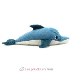 Peluche dauphin Tofou maman et son bébé bleu - Les Déglingos
