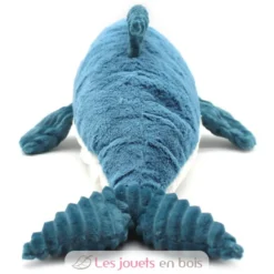 Peluche dauphin Tofou maman et son bébé bleu - Les Déglingos